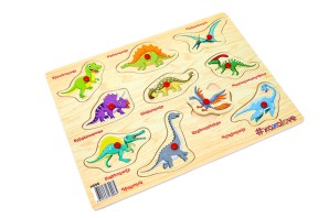 Обучающая доска динозавр