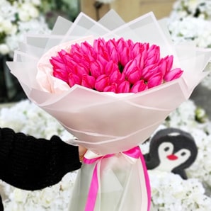 Тюльпаны розовые №389 2